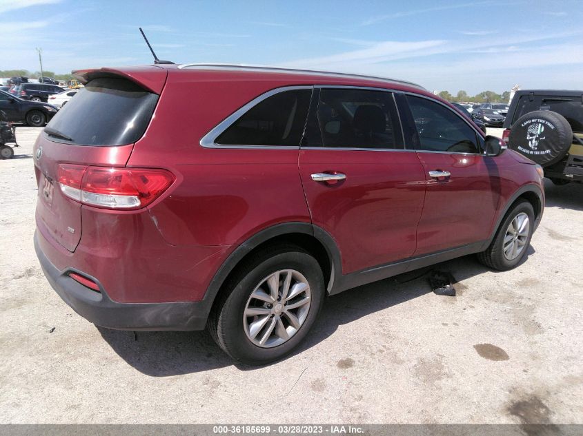 2017 KIA SORENTO LX - 5XYPG4A36HG209324