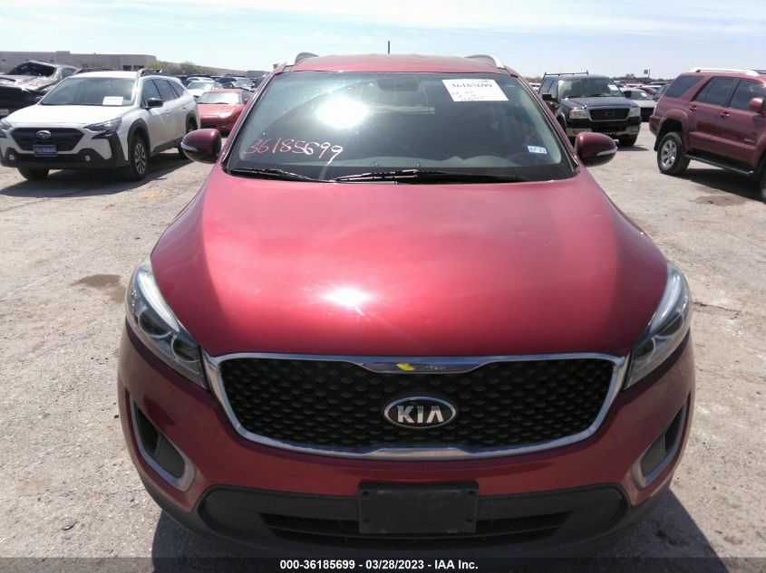 2017 KIA SORENTO LX - 5XYPG4A36HG209324