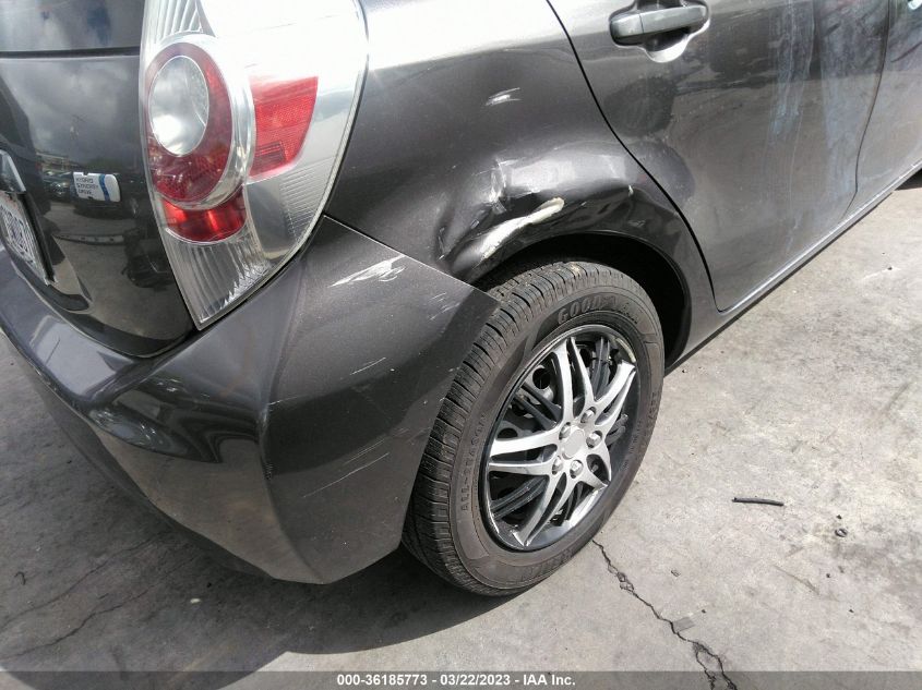 2014 TOYOTA PRIUS C ONE/THREE/TWO/FOUR - JTDKDTB37E1567992