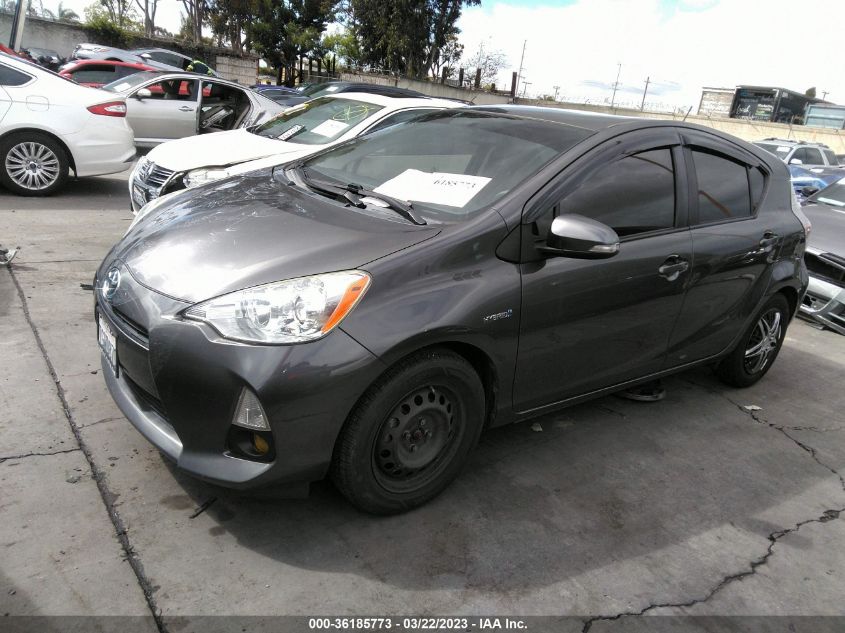 2014 TOYOTA PRIUS C ONE/THREE/TWO/FOUR - JTDKDTB37E1567992