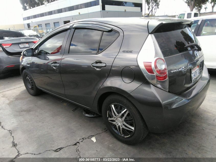 2014 TOYOTA PRIUS C ONE/THREE/TWO/FOUR - JTDKDTB37E1567992