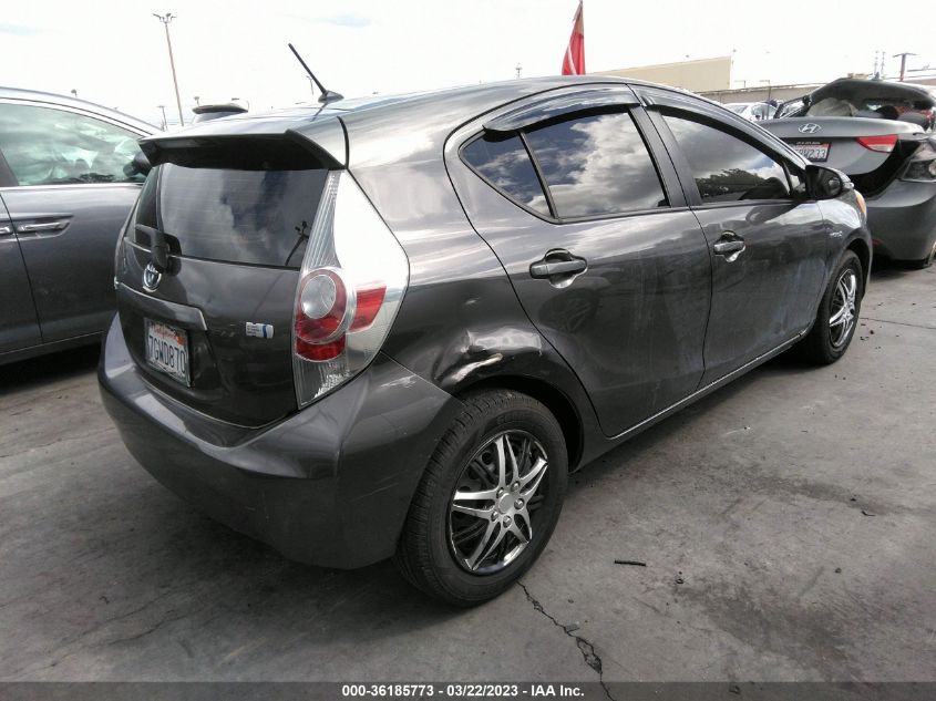 2014 TOYOTA PRIUS C ONE/THREE/TWO/FOUR - JTDKDTB37E1567992