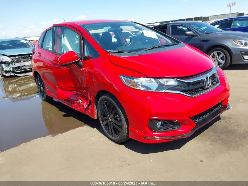 2019 HONDA FIT SPORT - 3HGGK5H66KM722931