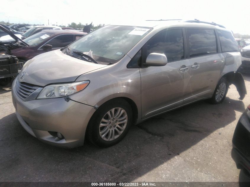 2017 TOYOTA SIENNA XLE AUTO ACCESS - 5TDYZ3DCXHS801347