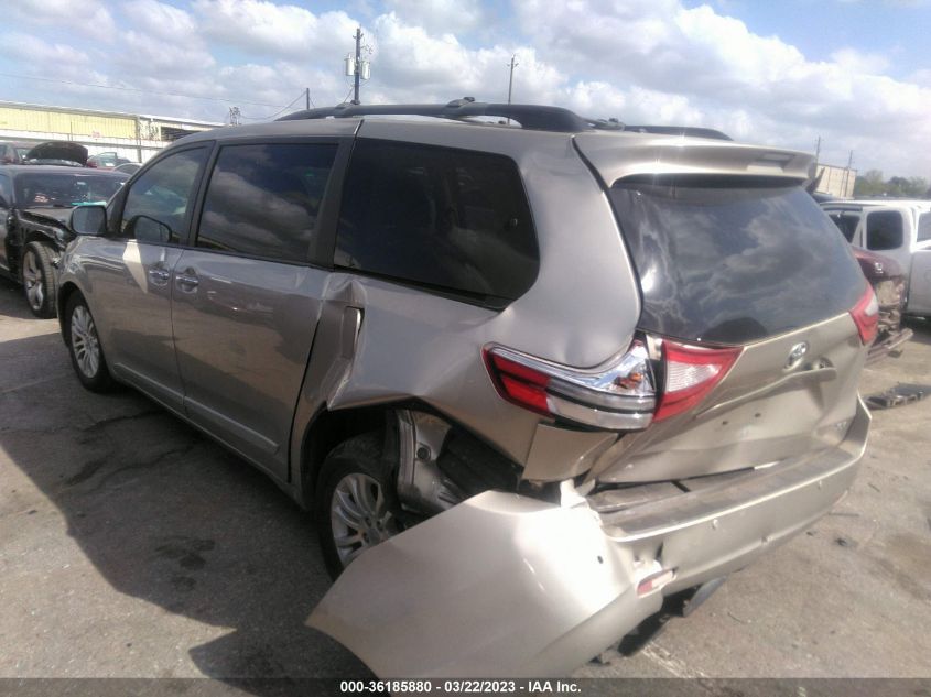 2017 TOYOTA SIENNA XLE AUTO ACCESS - 5TDYZ3DCXHS801347