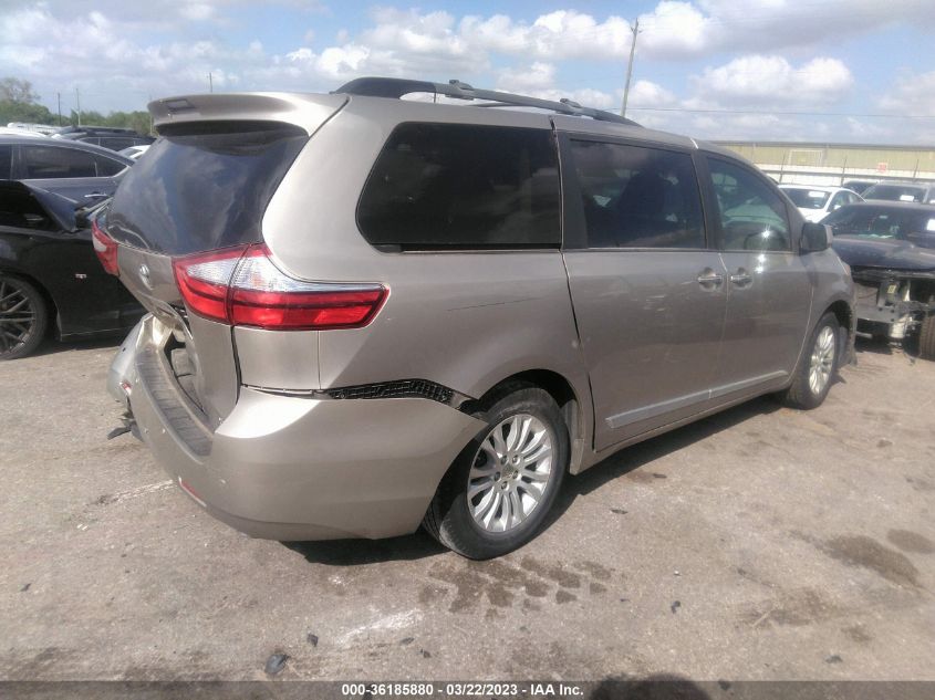 2017 TOYOTA SIENNA XLE AUTO ACCESS - 5TDYZ3DCXHS801347