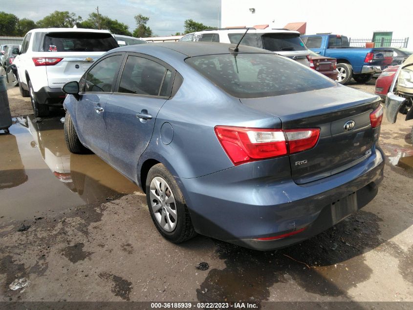 2016 KIA RIO LX - KNADM4A31G6593555