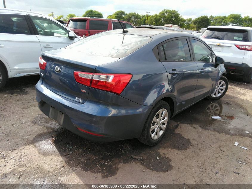 2016 KIA RIO LX - KNADM4A31G6593555