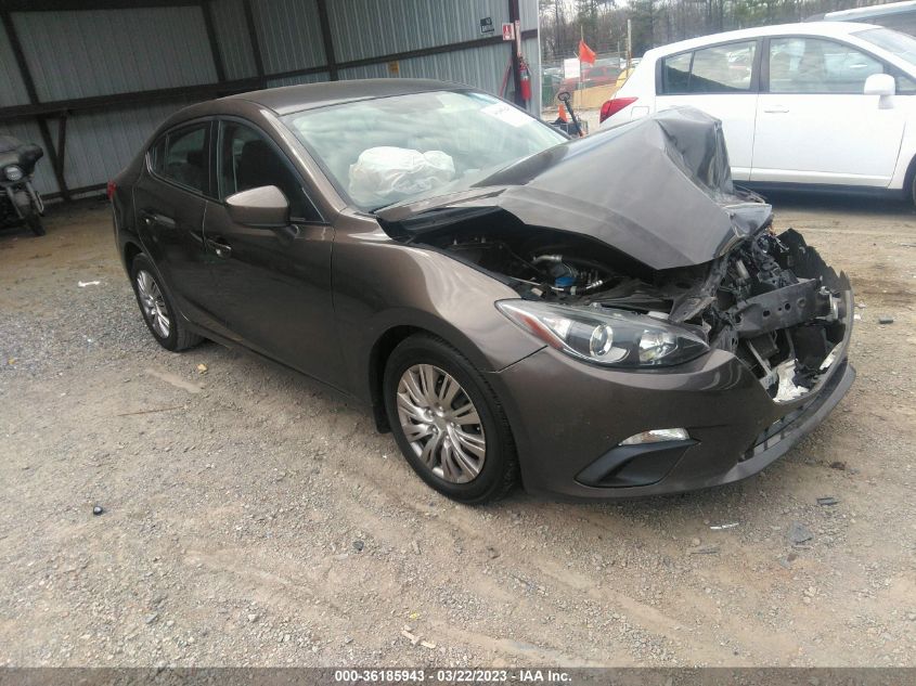 2014 MAZDA MAZDA3 I SPORT - JM1BM1U79E1120679