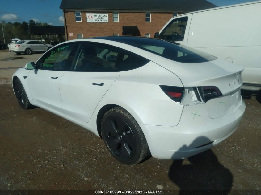 2023 TESLA MODEL 3 - 5YJ3E1EA2PF401535