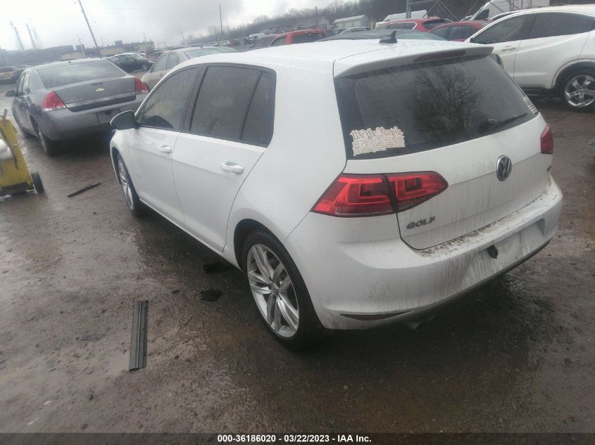 2015 VOLKSWAGEN GOLF TDI SEL - 3VW2A7AU8FM034139
