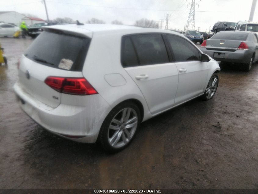 2015 VOLKSWAGEN GOLF TDI SEL - 3VW2A7AU8FM034139