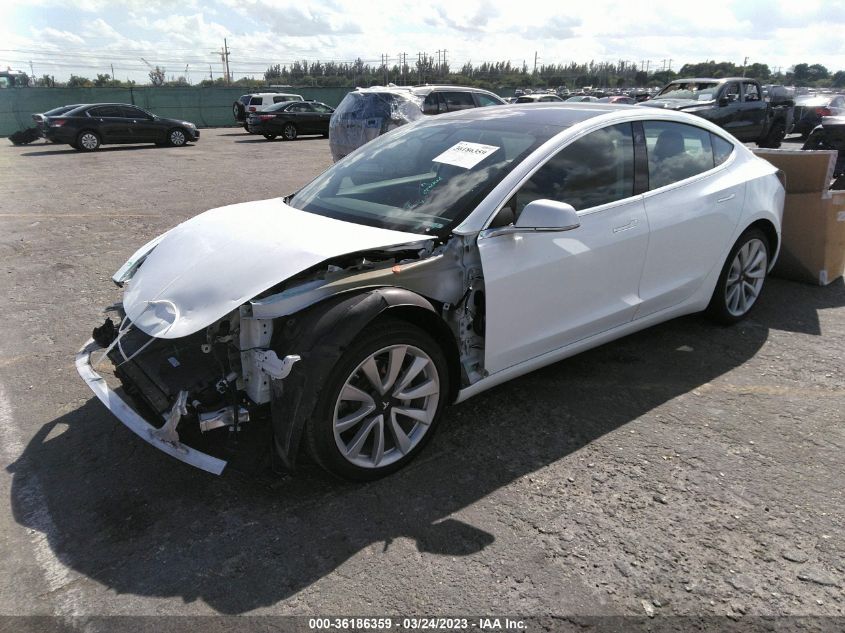 2018 TESLA MODEL 3 RANGE BATTERY - 5YJ3E1EA0JF108241