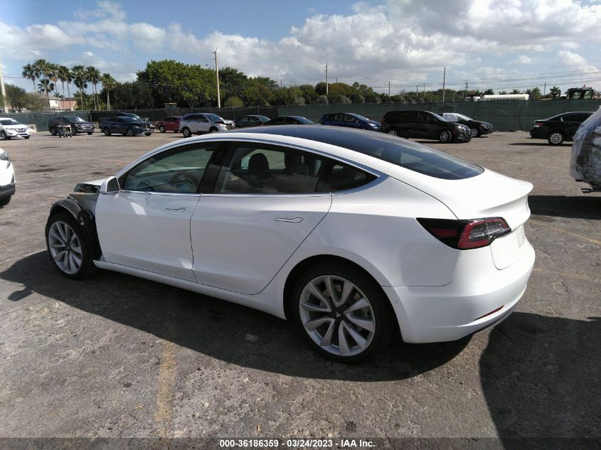 2018 TESLA MODEL 3 RANGE BATTERY - 5YJ3E1EA0JF108241