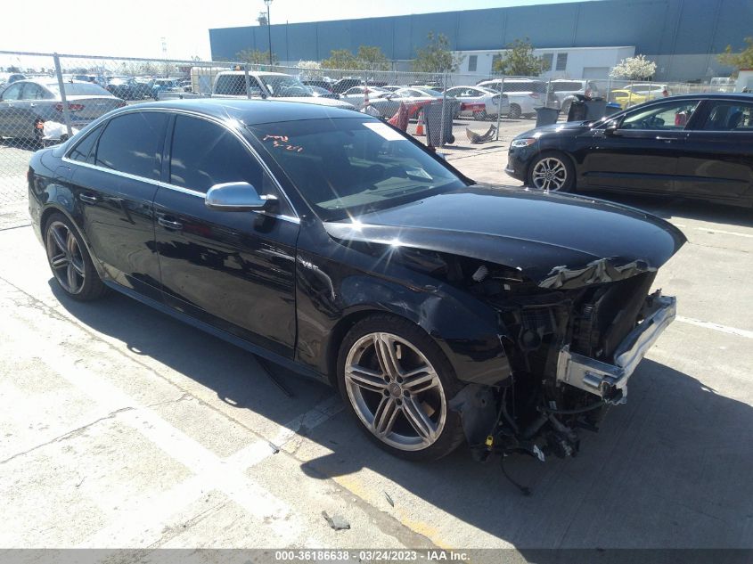 2013 AUDI S4 PREMIUM PLUS - WAUBGAFL0DA089593