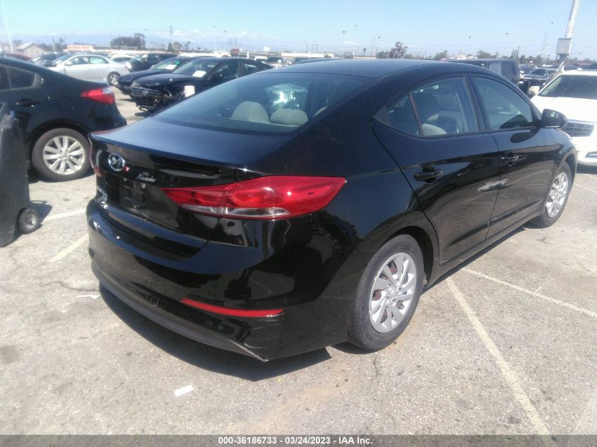 2018 HYUNDAI ELANTRA SE - 5NPD74LF4JH216118