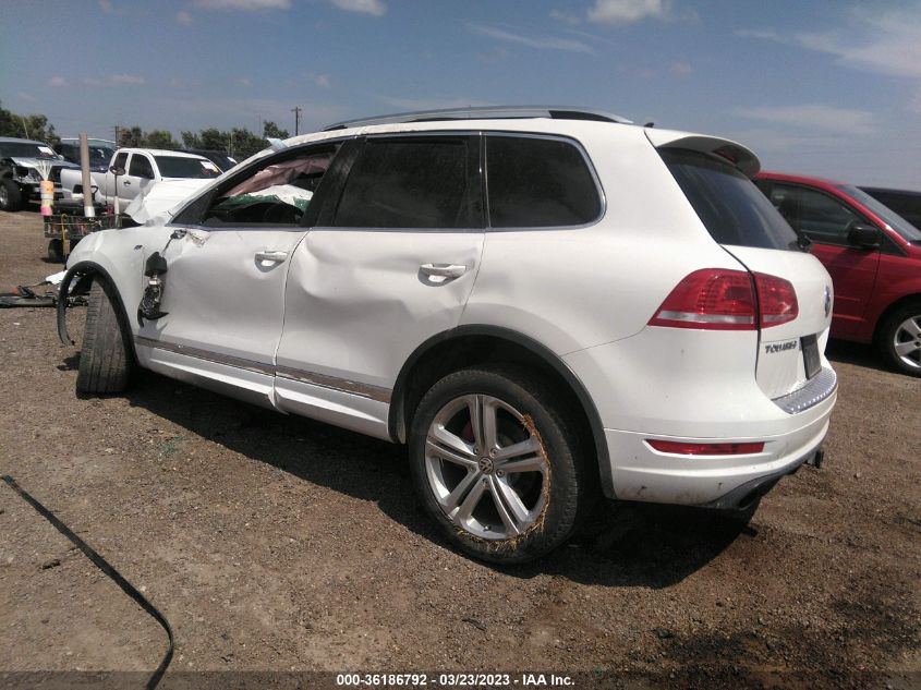 2014 VOLKSWAGEN TOUAREG R-LINE - WVGDF9BP5ED009528