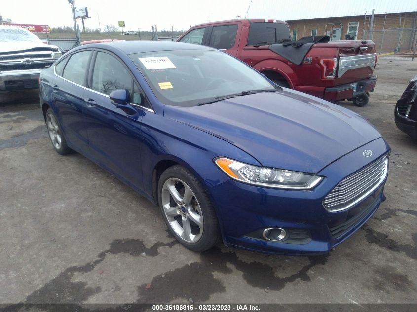 2016 FORD FUSION SE - 3FA6P0HDXGR301095