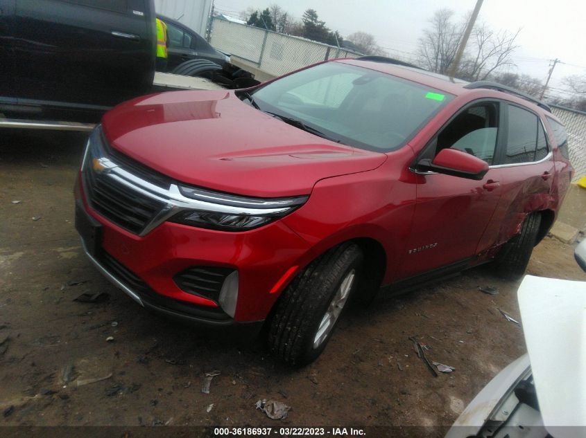 2022 CHEVROLET EQUINOX LT - 3GNAXKEV9NL148410