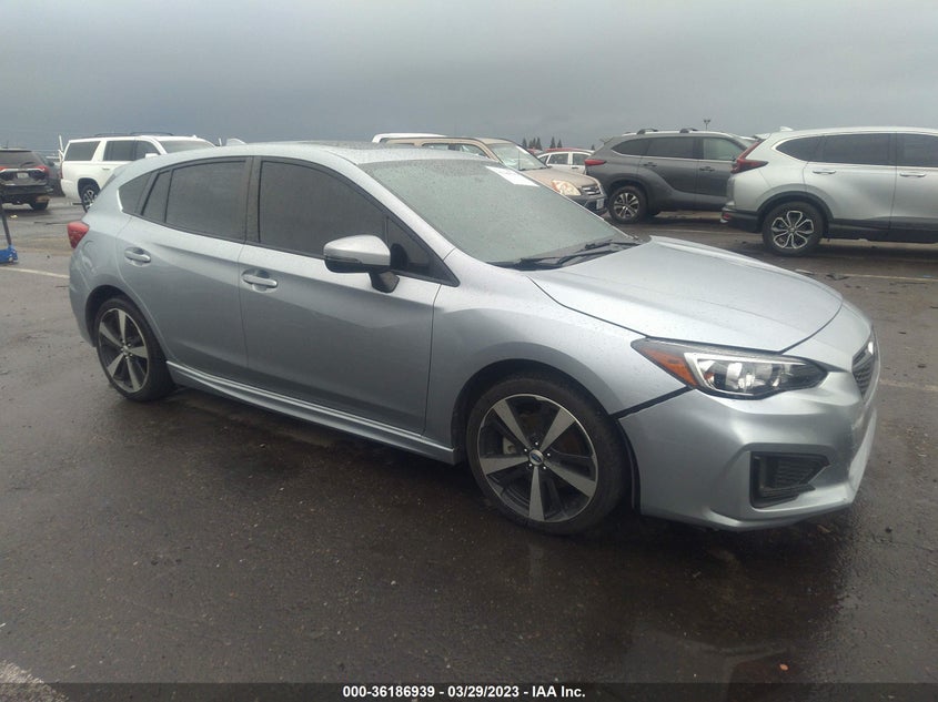 VIN 4S3GTAL60J3701343 2018 SUBARU IMPREZA SPORT