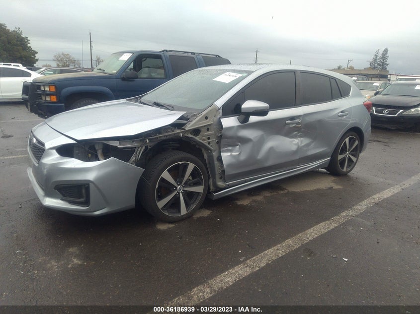 VIN 4S3GTAL60J3701343 2018 SUBARU IMPREZA SPORT