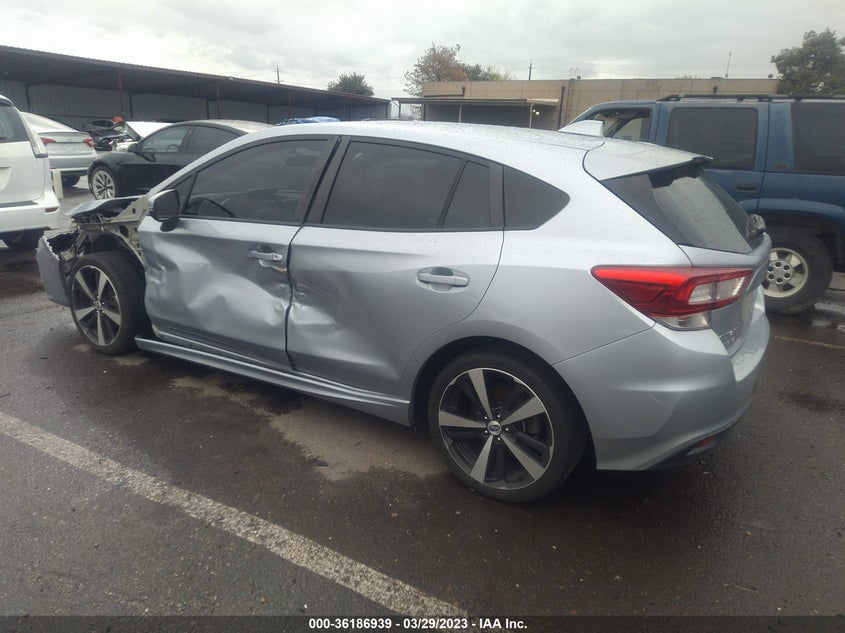 VIN 4S3GTAL60J3701343 2018 SUBARU IMPREZA SPORT