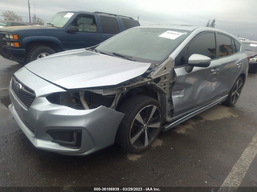VIN 4S3GTAL60J3701343 2018 SUBARU IMPREZA SPORT