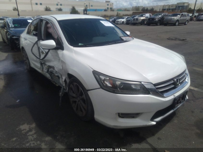 2013 HONDA ACCORD SDN SPORT - 1HGCR2F52DA176843