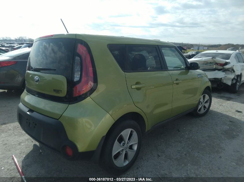 2016 KIA SOUL BASE - KNDJN2A22G7853681