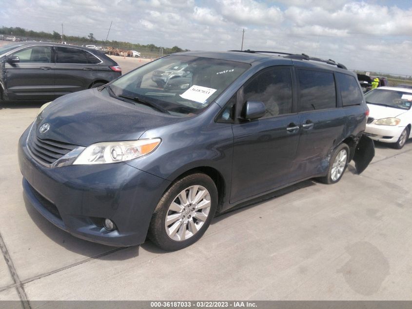 2013 TOYOTA SIENNA XLE/LTD - 5TDDK3DC4DS059041