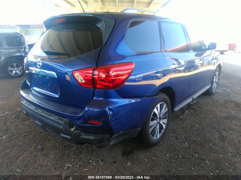VIN 5N1DR2MN9HC905495 2017 NISSAN PATHFINDER S