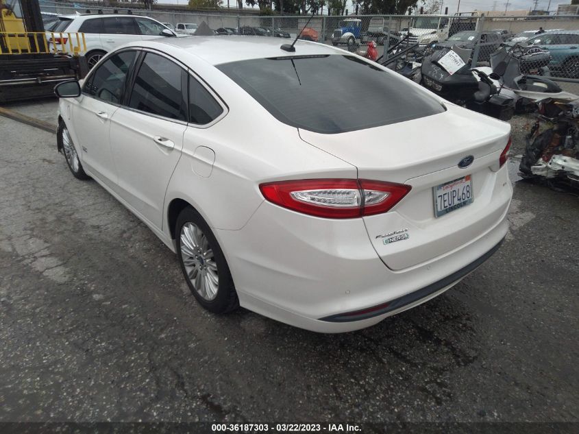 2014 FORD FUSION ENERGI SE LUXURY - 3FA6P0PU5ER157986