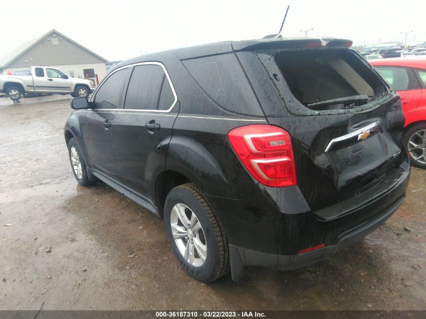 2016 CHEVROLET EQUINOX LS - 2GNALBEK4G1169560