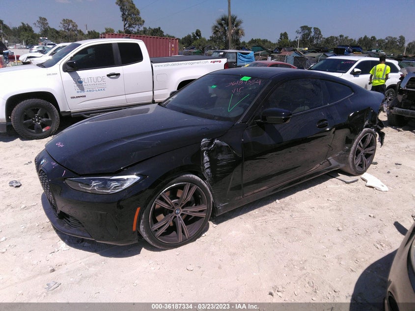 VIN WBA53AP07MCF41463 2021 BMW 4 SERIES 430I