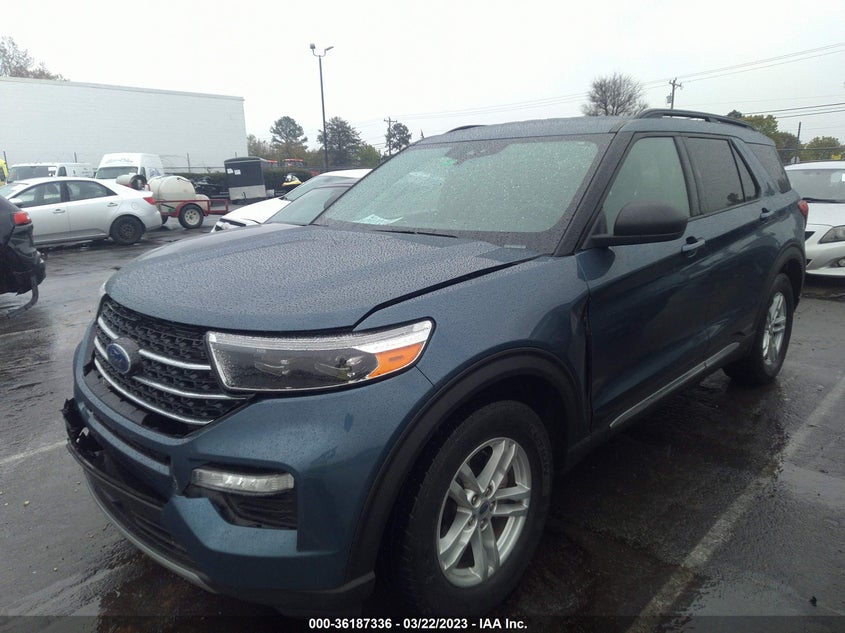 VIN 1FMSK7DH3LGA47574 2020 FORD EXPLORER XLT