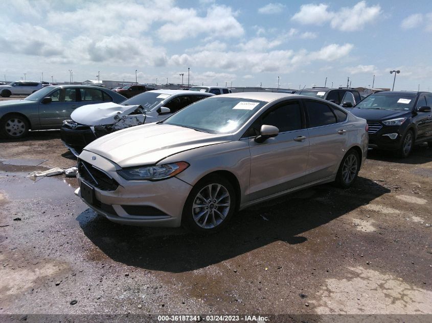 2017 FORD FUSION SE - 3FA6P0HD5HR292534