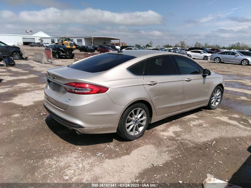 2017 FORD FUSION SE - 3FA6P0HD5HR292534