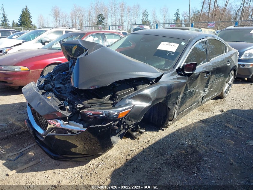 VIN JM1GL1VMXM1607742 2021 MAZDA MAZDA6 TOURING