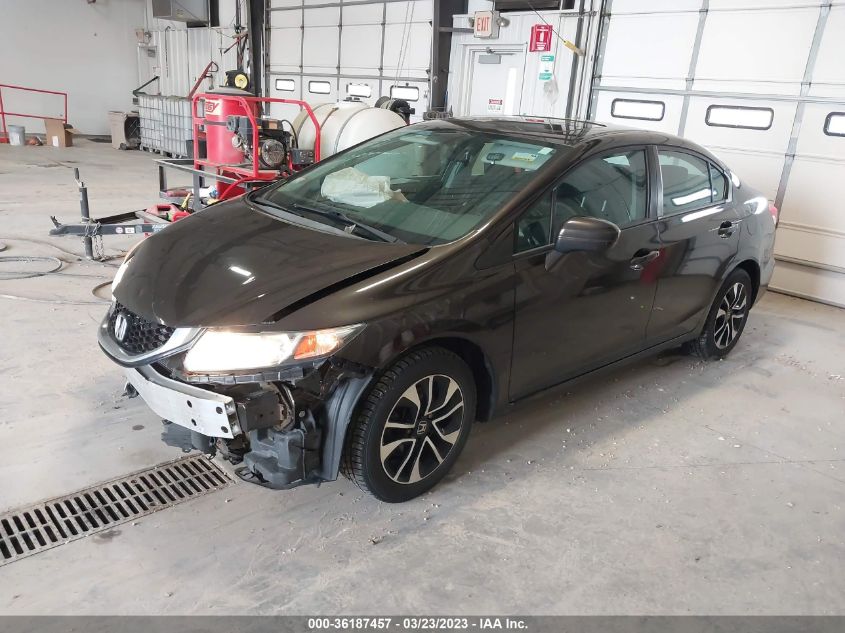 2014 HONDA CIVIC SEDAN EX - 2HGFB2F86EH528997