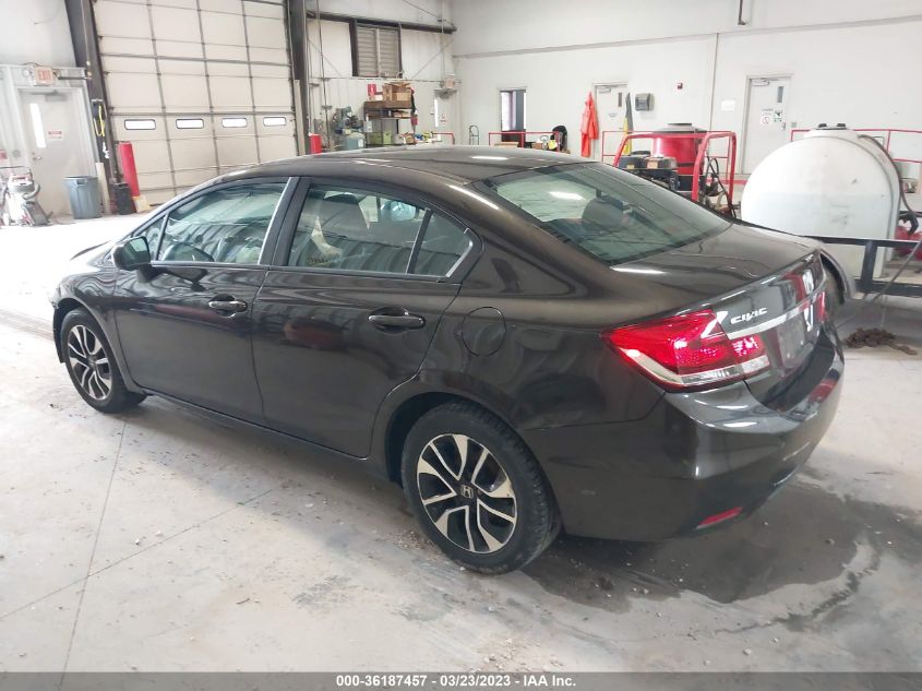 2014 HONDA CIVIC SEDAN EX - 2HGFB2F86EH528997
