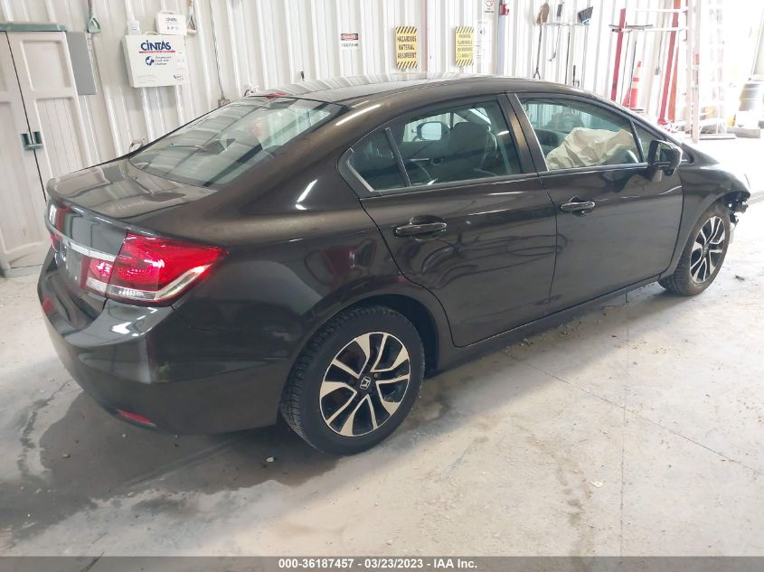 2014 HONDA CIVIC SEDAN EX - 2HGFB2F86EH528997