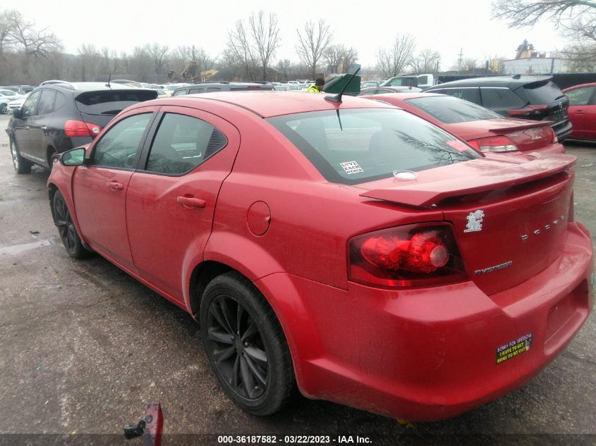 2014 DODGE AVENGER SE - 1C3CDZAG0EN153817