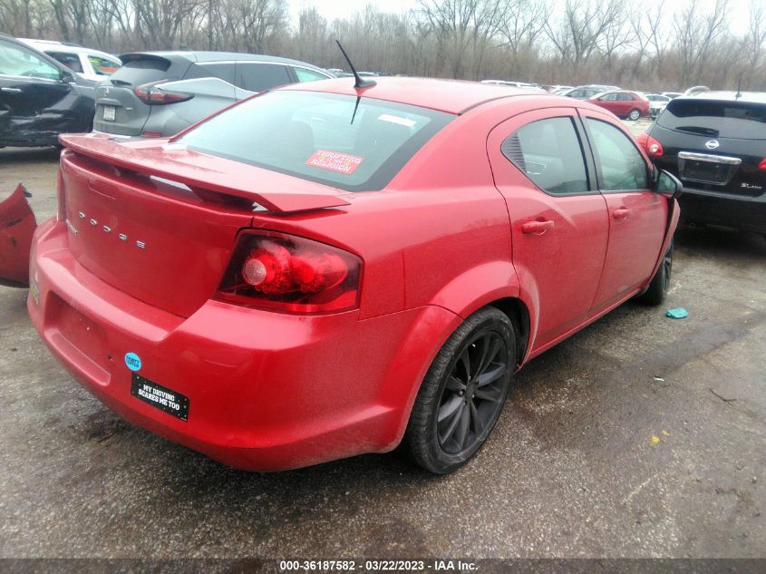 2014 DODGE AVENGER SE - 1C3CDZAG0EN153817