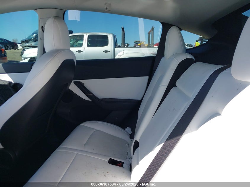 VIN 7SAYGDEF7NF447553 2022 TESLA MODEL Y PERFORMANCE