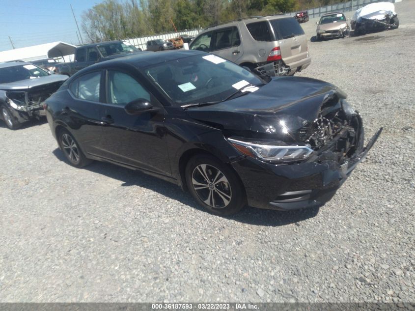 2022 NISSAN SENTRA SV - 3N1AB8CV4NY225607