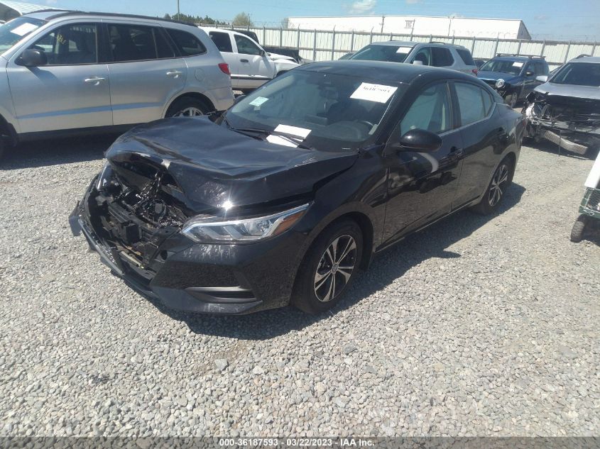 2022 NISSAN SENTRA SV - 3N1AB8CV4NY225607