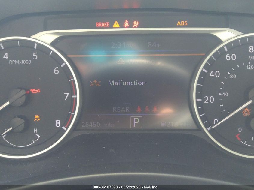 2022 NISSAN SENTRA SV - 3N1AB8CV4NY225607