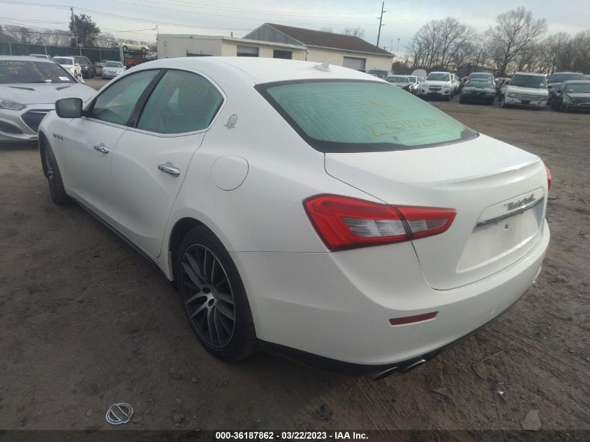 2015 MASERATI GHIBLI - ZAM57XSA5F1144352