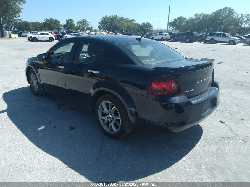2013 DODGE AVENGER R/T - 1C3CDZBG2DN664118