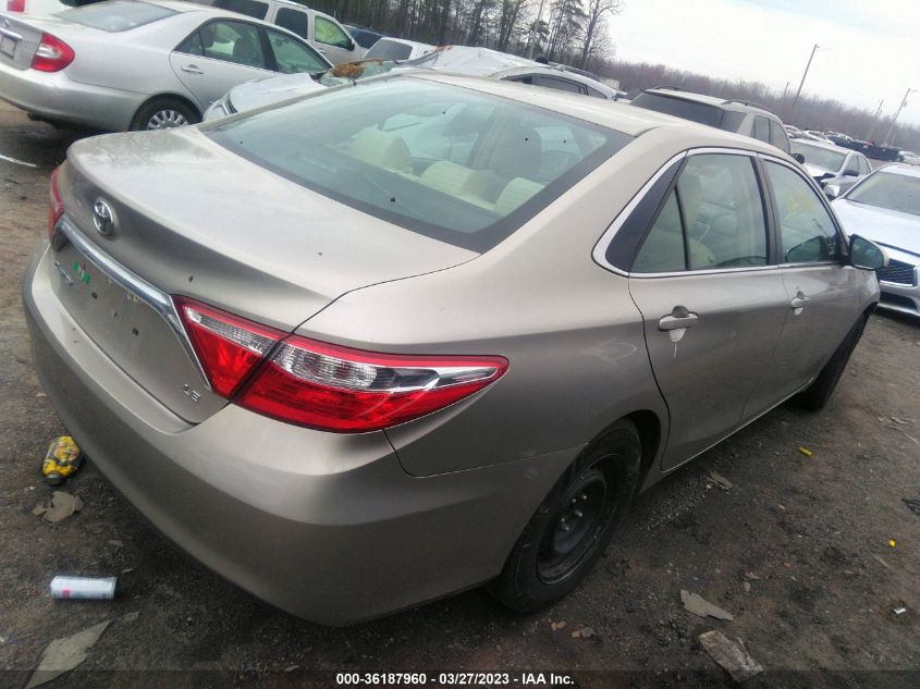 2015 TOYOTA CAMRY XLE/SE/LE/XSE - 4T4BF1FK9FR463716